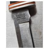 Vintage C96  Hunting Knife with Leather Sheath