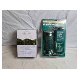 Bundle of Warm White LED Net Lights and 3 Outlet Power Stake with Photocell Timer