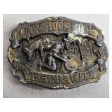 Collection of Various Key Chains and Belt Buckle