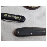 Various Keychains and Other Advertising Items