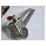 Vintage Cookie Cutter Collection with Mouli Grater and Cookie Stamp