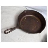 Set of 2 Cast Iron Skillets - Lodge and Unbranded