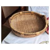 Collection of Handwoven Baskets and Decorative Items