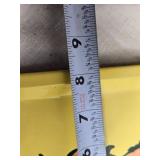 Vintage Kitchen Decor Set: 3 Colorful Serving Trays with Cowboy Themes, Clock, and Incense Holder