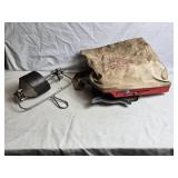 Milk Can Parts, Vintage Cyclone Seed Sower with Original Bag and Instructions