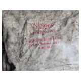 Milk Can Parts, Vintage Cyclone Seed Sower with Original Bag and Instructions