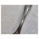 Vintage 5-Arm Candelabra with Spoons and Decorative Plate