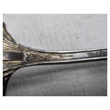 Vintage 5-Arm Candelabra with Spoons and Decorative Plate