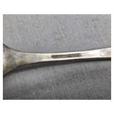 Vintage 5-Arm Candelabra with Spoons and Decorative Plate