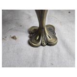 Vintage Stained Glass Lamp Shade Tea Light and  Oil Lamp