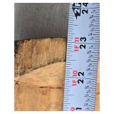 Hand-Carved African Mask with Intricate Designs