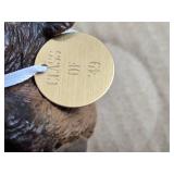 Vintage White Buffalo and Buffalo Figurines Set with Class of 