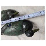 Pair of Carved Ducks