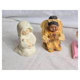 Collection of 4 Vintage Figurines - Includes Angel and Children
