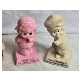 Collection of 4 Vintage Figurines - Includes Angel and Children