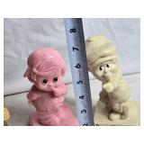 Collection of 4 Vintage Figurines - Includes Angel and Children