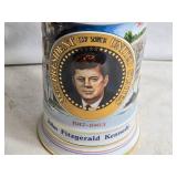 Limited Edition John F. Kennedy Commemorative Beer Stein with Lid