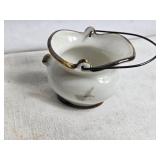 Floral Tea Cups and Saucers with Gold Trim