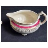 Vintage Nautilus Creamer and Sugar Bowl Set - Made in USA