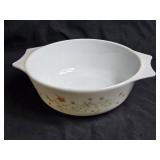 Set of 2 Vintage Pyrex Bowls with Floral Design