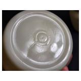 Salt and Pepper Shakers and a 5" Tall Small Storage Jar