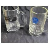 Set of 4 Vintage Beer Glasses and Mug Collection