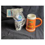 Beer Mug and Monopoly Boardwalk Coffee Mug Set