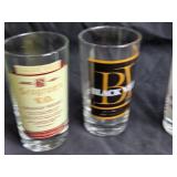 Set of 4 Vintage Canadian Whisky Glasses - Seagram