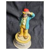 1976 Liberty Bell Coin Bank and Clown Figurine
