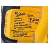 DEWALT 20V XR Brushless 12 Inch Cordless Chainsaw Model DCCS620 - Tool Only