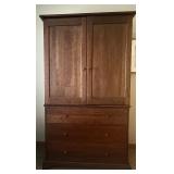 Durham Furniture Wooden Armoire