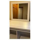Cube Style Decorative Bookcase with Mirror