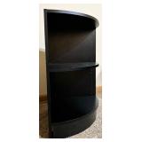 Two piece Black Modern Cabinet