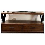 Stylish Brown Console Table