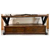 Stylish Brown Console Table