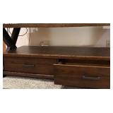 Stylish Brown Console Table