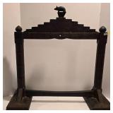 Rare Vintage Chinese Gong in Wooden Frame