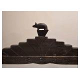 Rare Vintage Chinese Gong in Wooden Frame