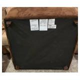 Large Square Upholstered Ottoman