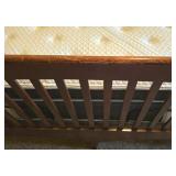 Beautiful Slatted Adjustable Wood King Bed Frame