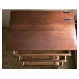 Pair of Wooden Bedside Tables/Cabinets