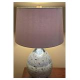 Lovely Blue Mirrored Table Lamps