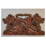 Pair of Vintage Java Board Carvings
