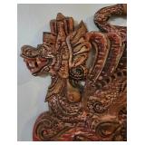 Pair of Vintage Java Board Carvings