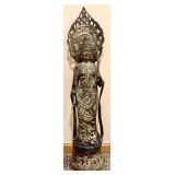 Vintage Bronze Avalokiteshvara Bodhisattva Buddha Sculpture