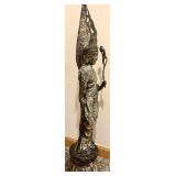 Vintage Bronze Avalokiteshvara Bodhisattva Buddha Sculpture