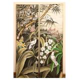 Vintage Two Piece Beautiful Canvas Print