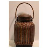 Vintage Thai Covered Basket