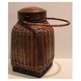 Vintage Thai Covered Basket