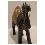 Pair of Vintage Camel Carvings